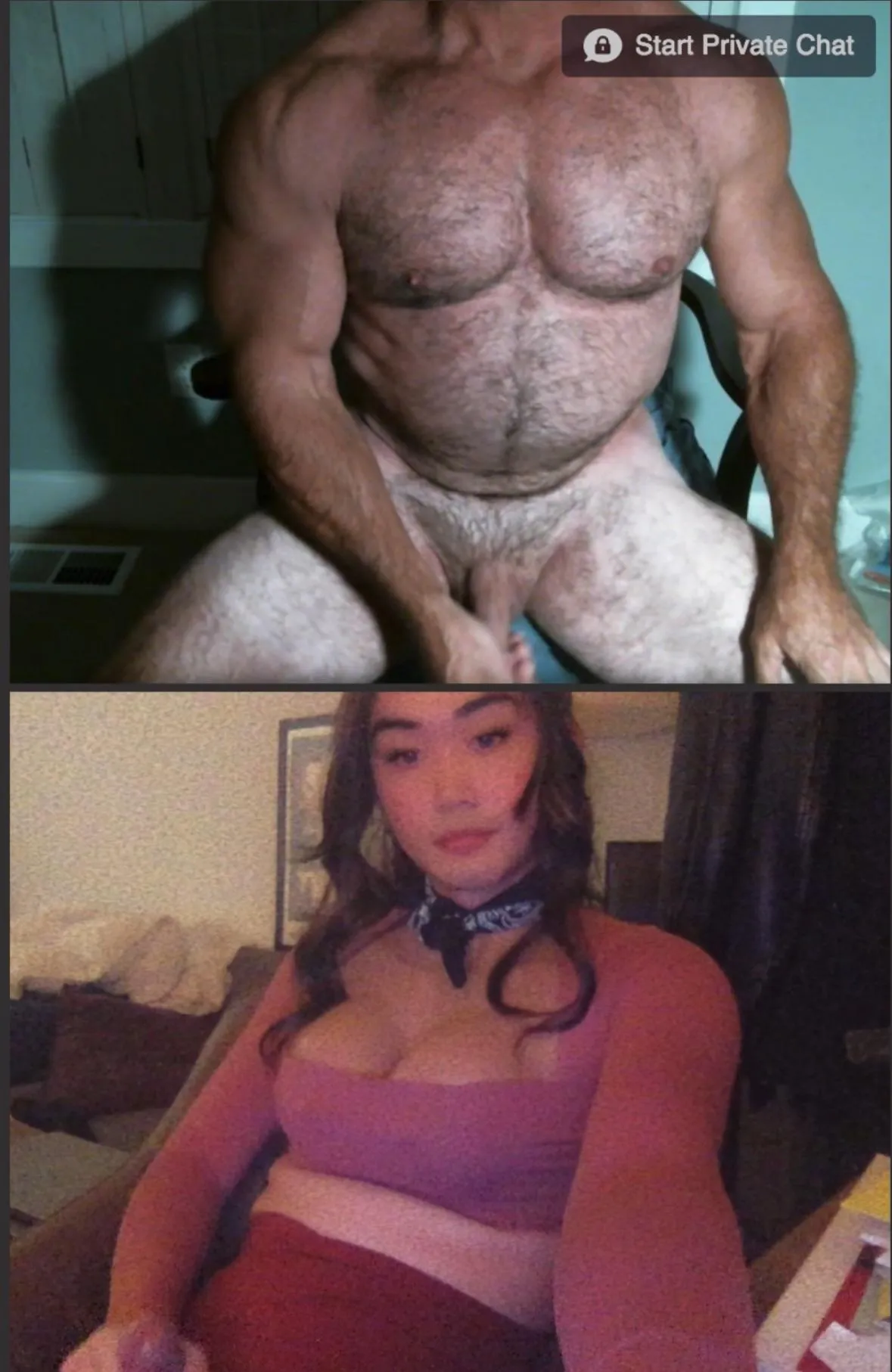 Helped this stranger cum online :)