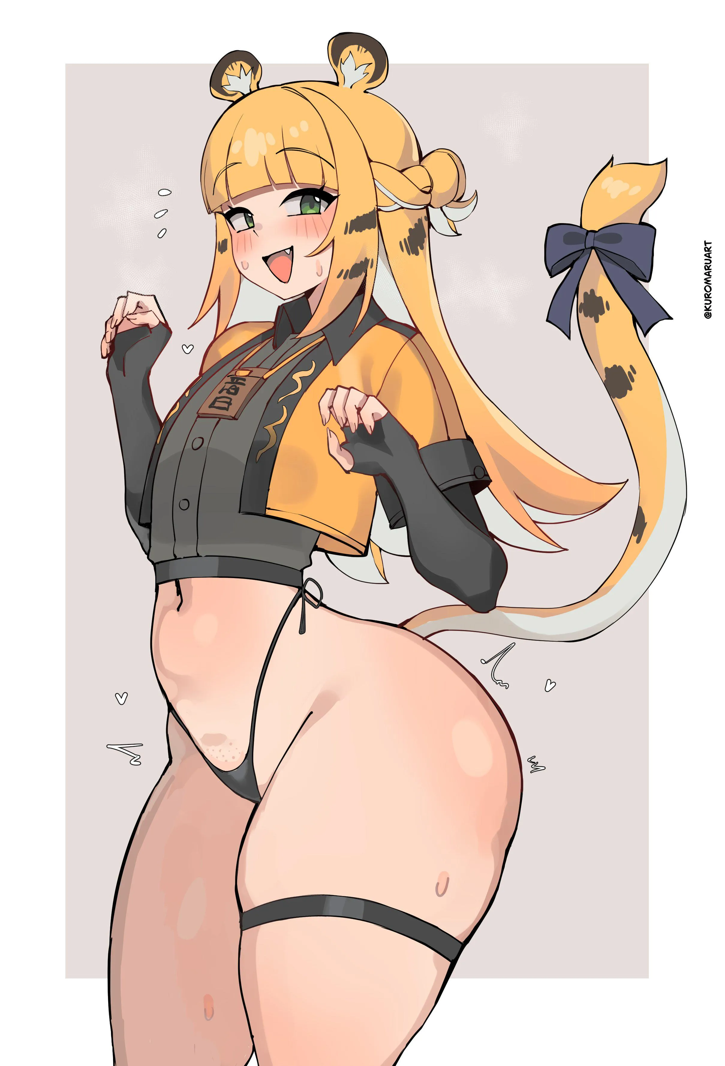 Ju Fufu and her fat ass