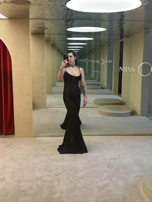 Little see through dress