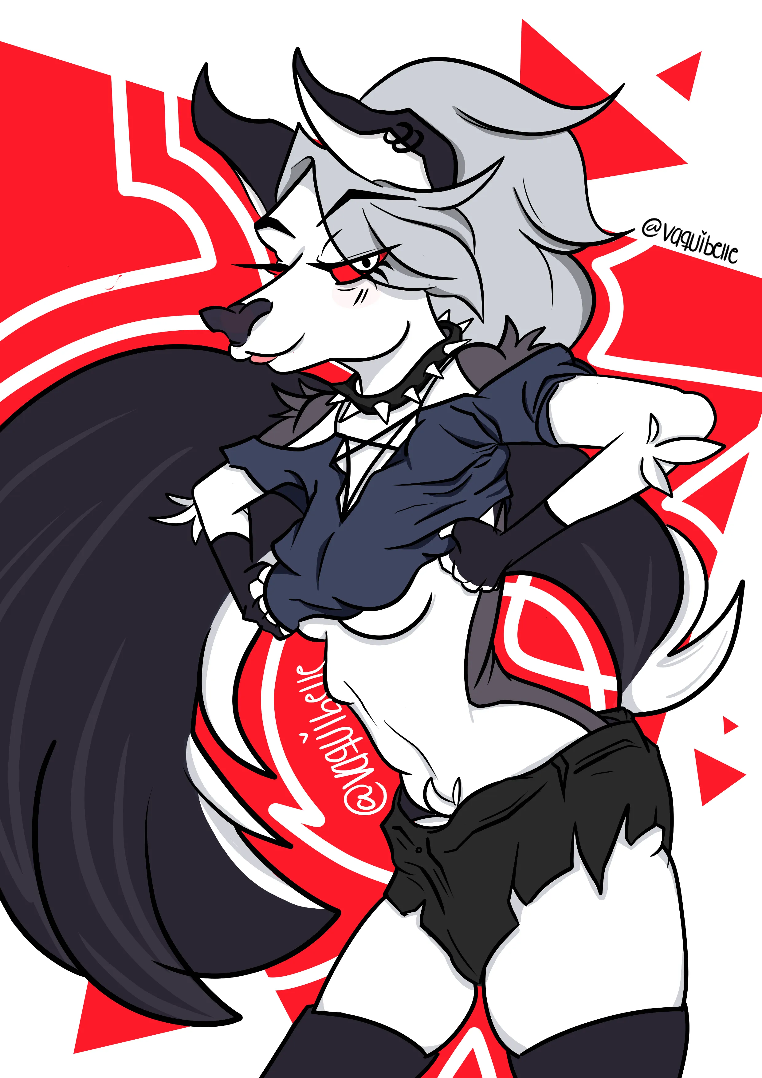 Loona says hey ~ (Art by me)