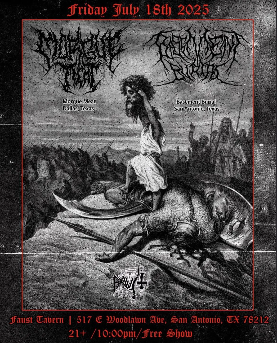 Morgue Meat coming to San Antonio