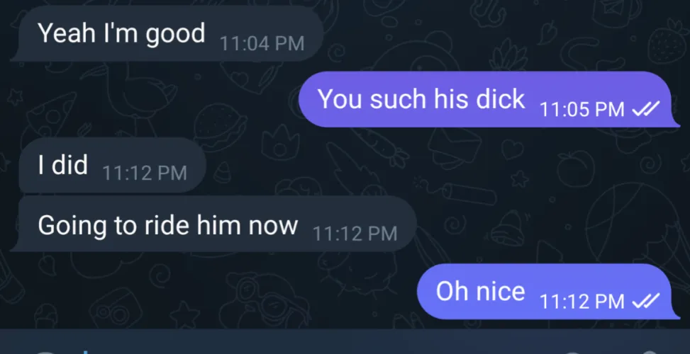 My wife with her new bull