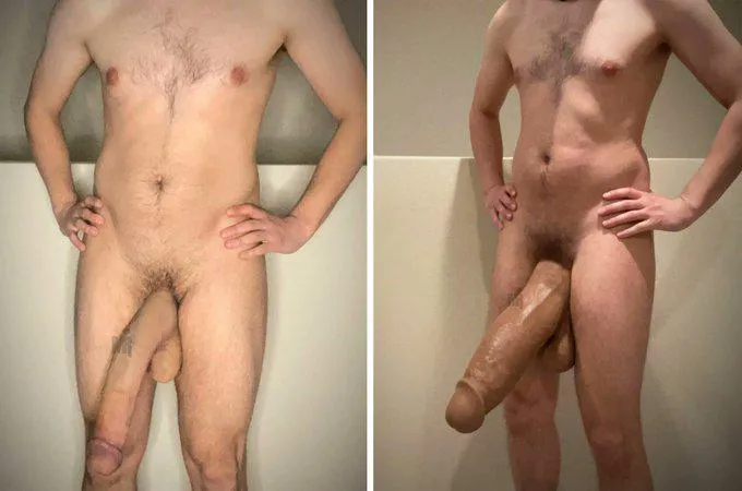 One of my favorite pics... before and after