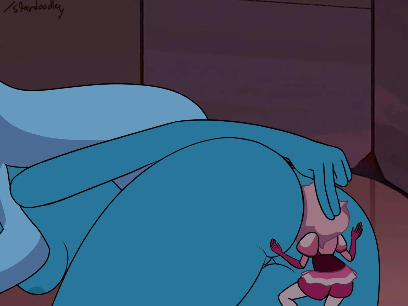 Pink's punishment in the tower