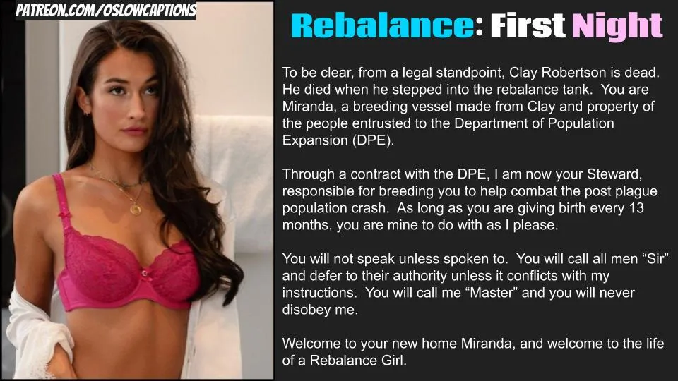 Rebalance: First Night (Unwilling)