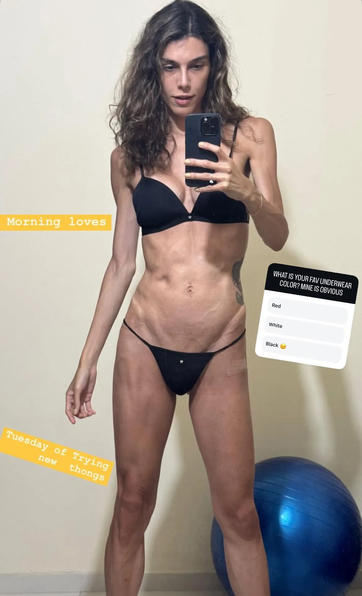 Recent picture of freshxdollts from her instagram