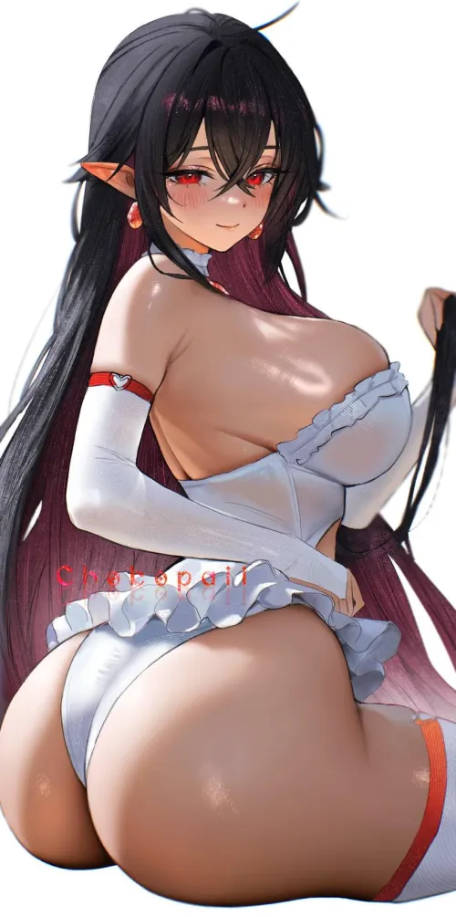 She's got plump buns