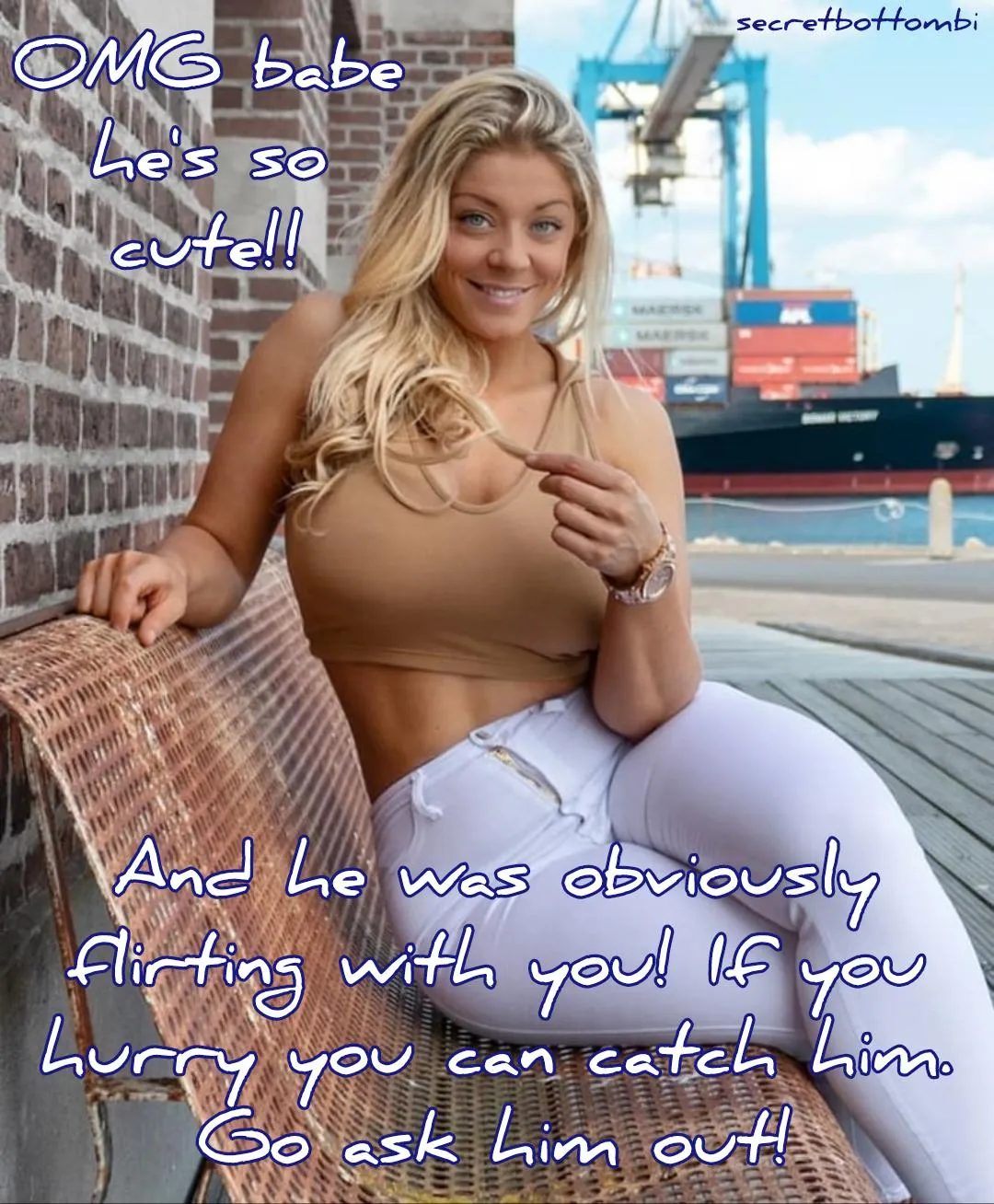 Shoot your shot sissy!