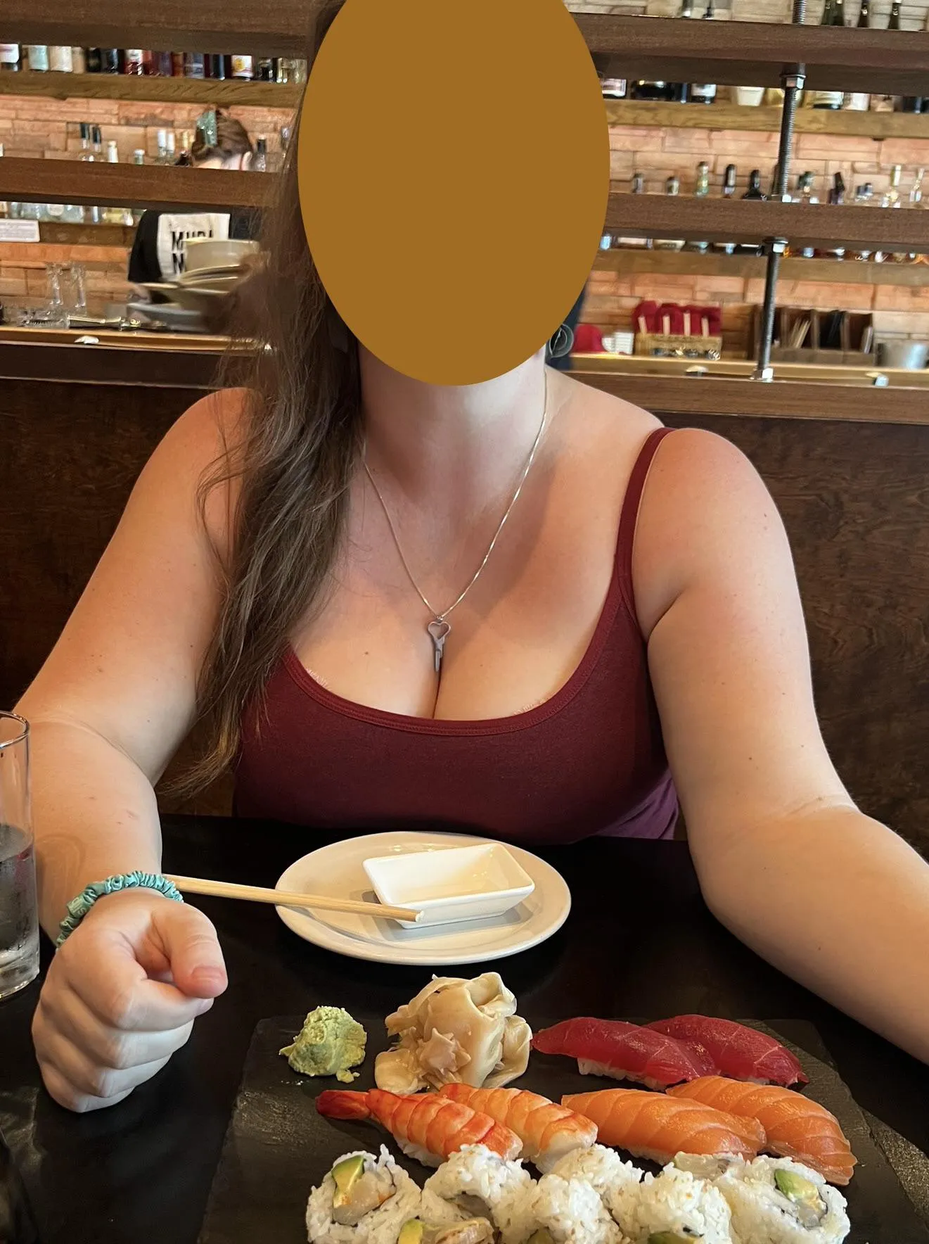 Took my keyholder out for sushi