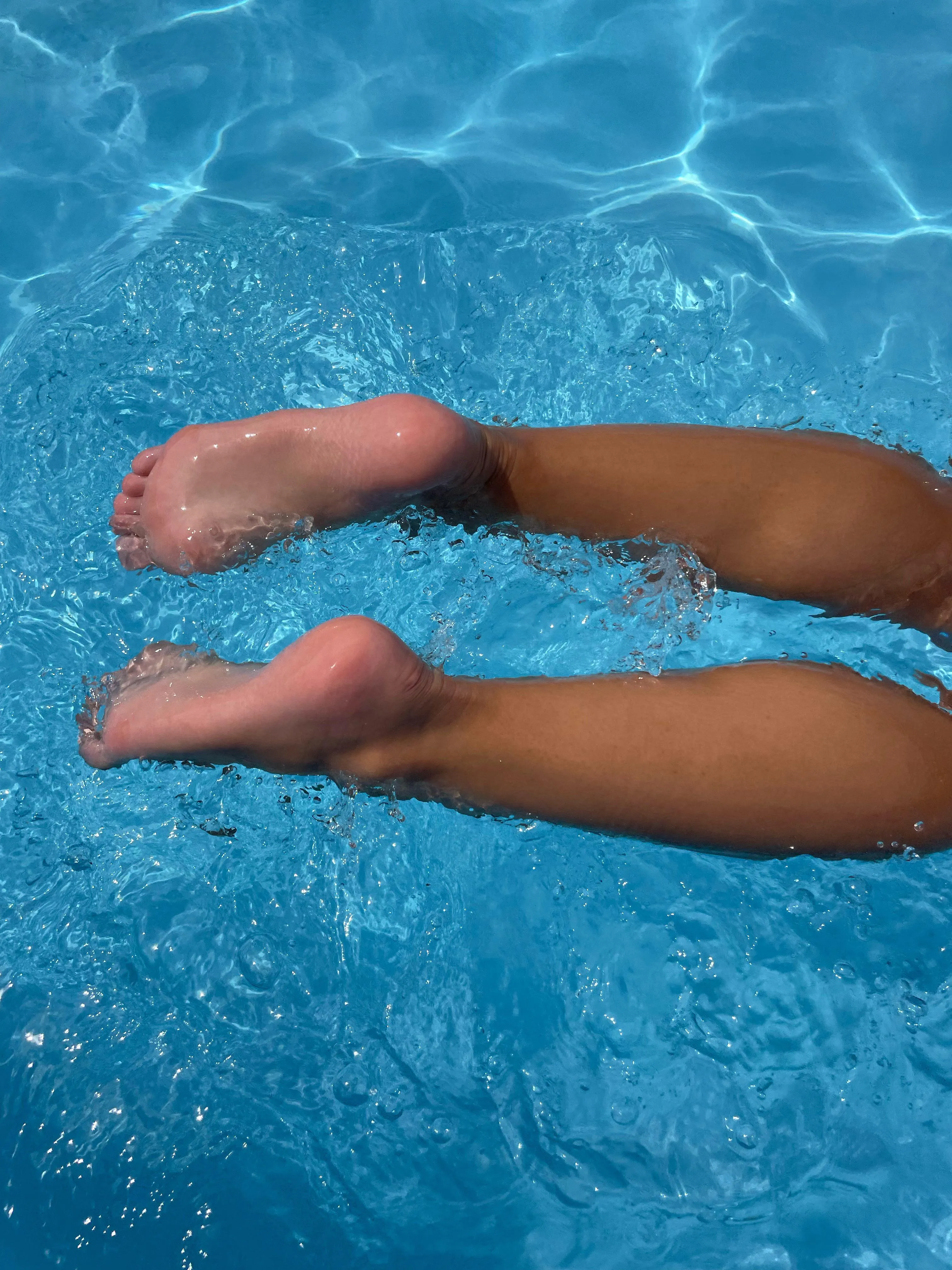 wet soles for you today daddy