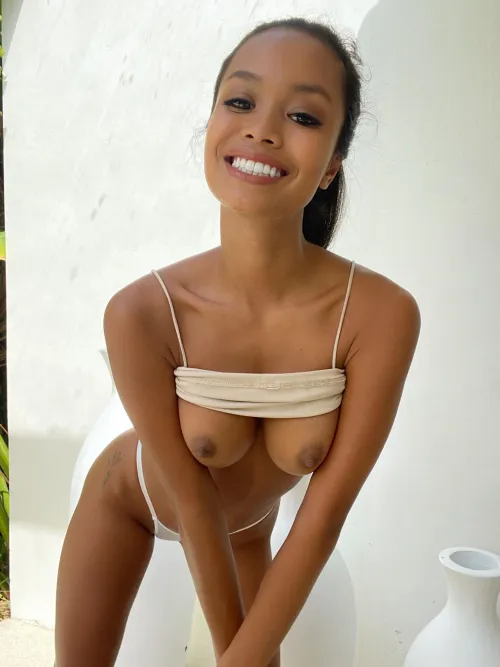 Your hands will be perfect on this tits.