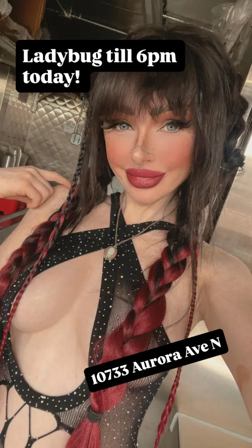 Come say hi! It’s my last day till August 🖤