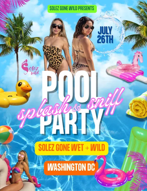 DMV FOOT FETISH POOL PARTY