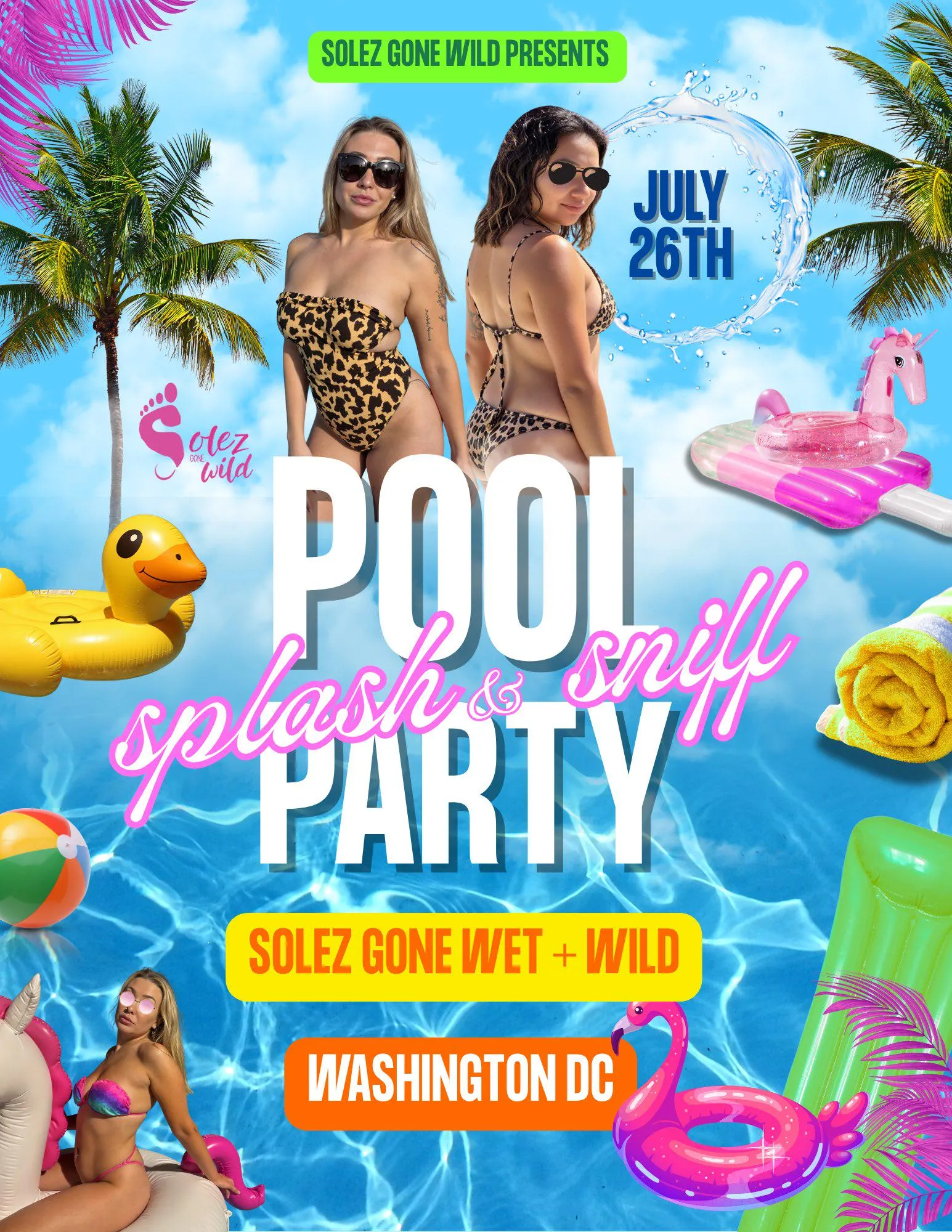 DMV FOOT FETISH POOL PARTY