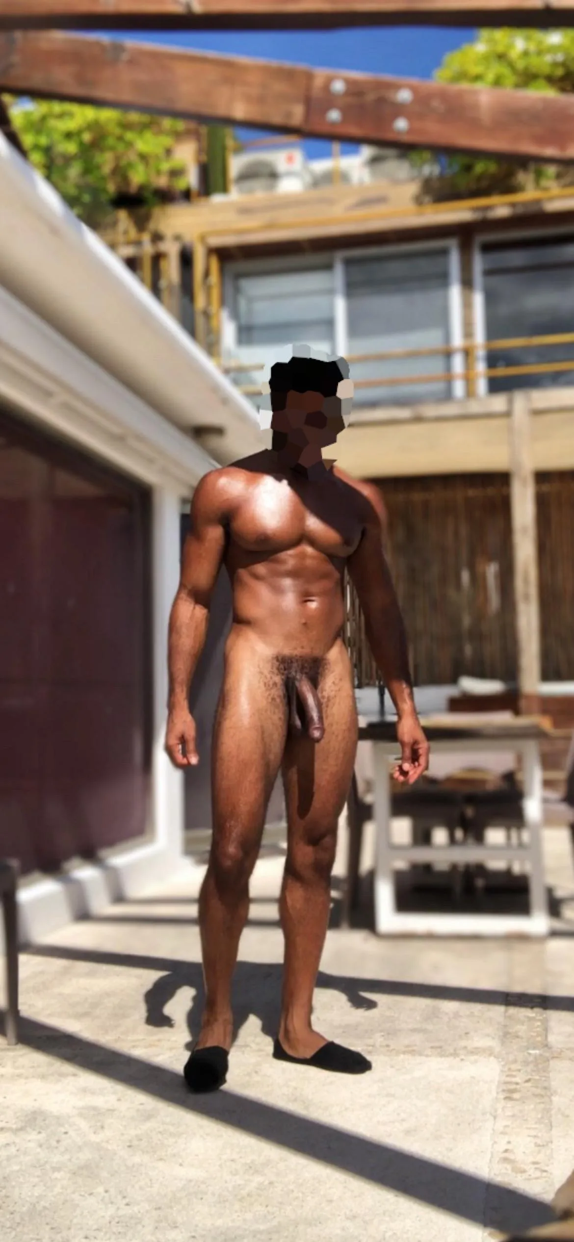 Getting some sun for all to see