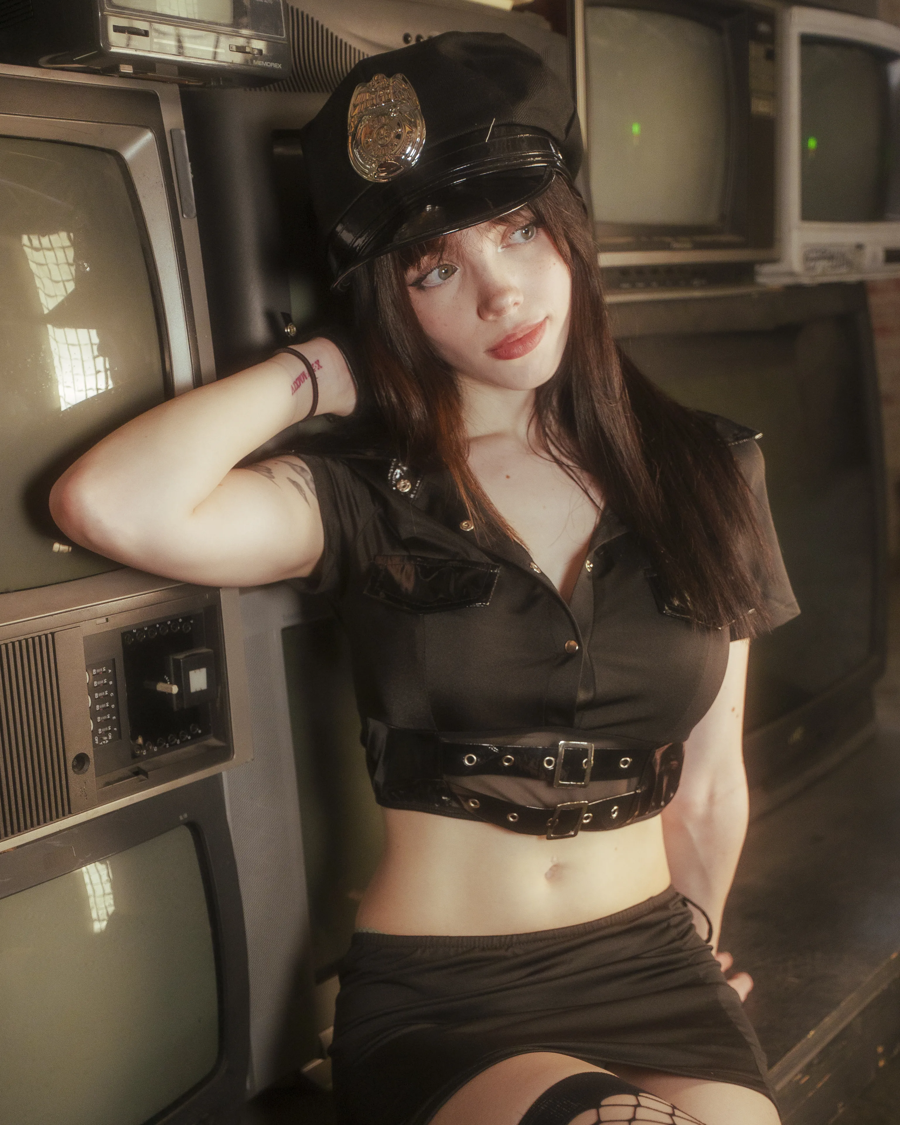 Girlcop cosplay by Puppiwi