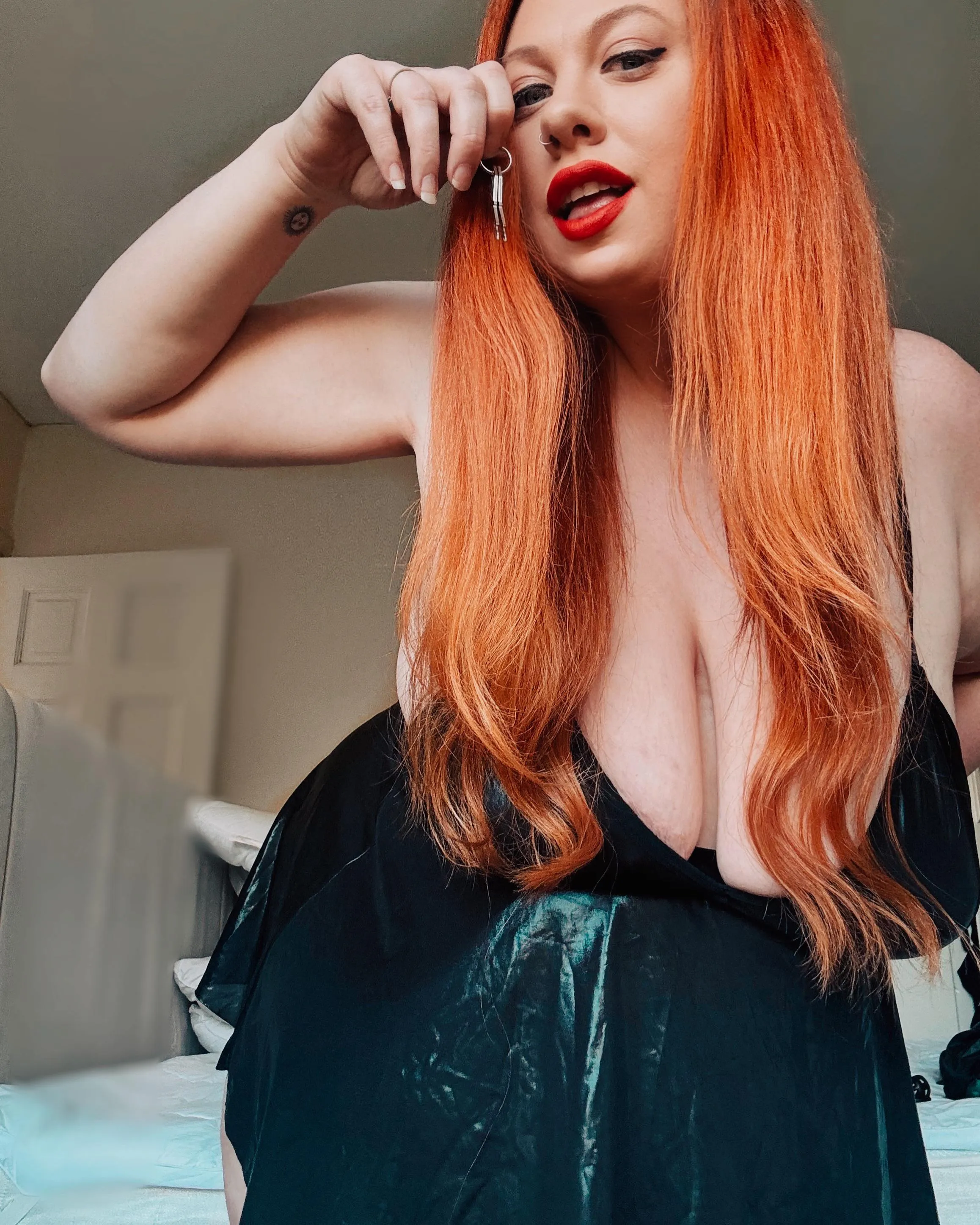 I don’t just hold the key, I hold your control, your cravings, and your surrender. Locked for me means locked in purpose