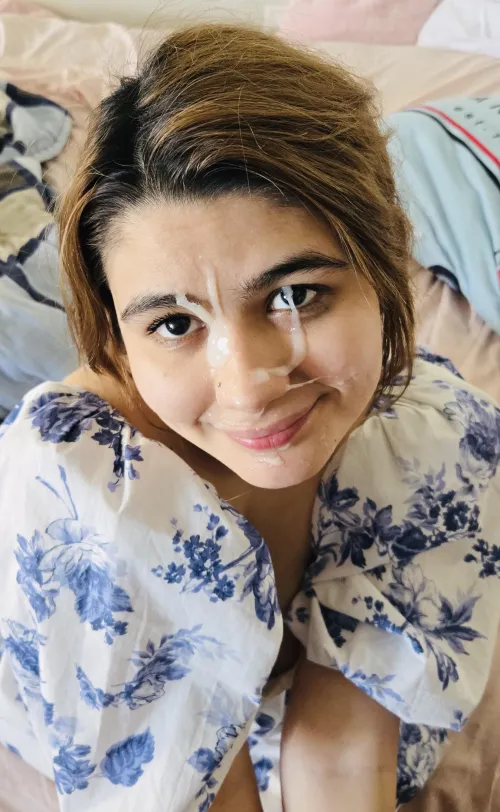 I love a clothed facial