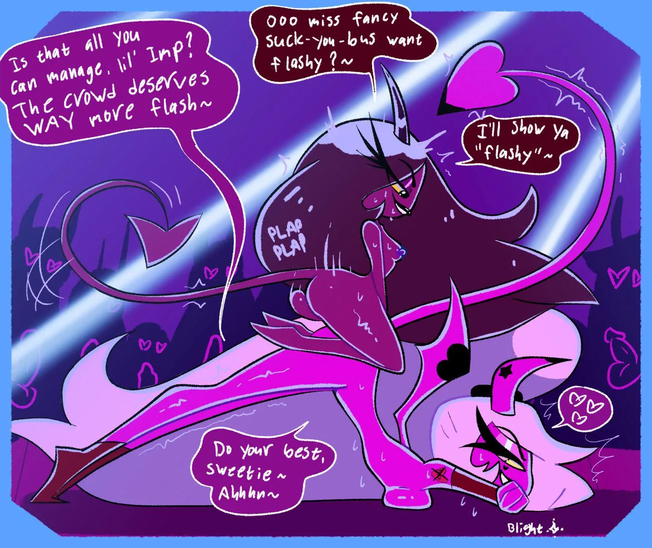 Sallie May & Verosika Mayday's Fun Night~ (@BlightStarEro)