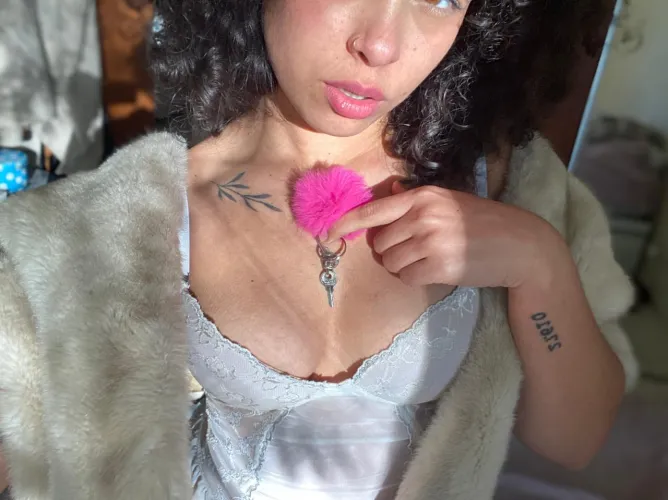 The key is with me. Your pleasure is no longer yours.