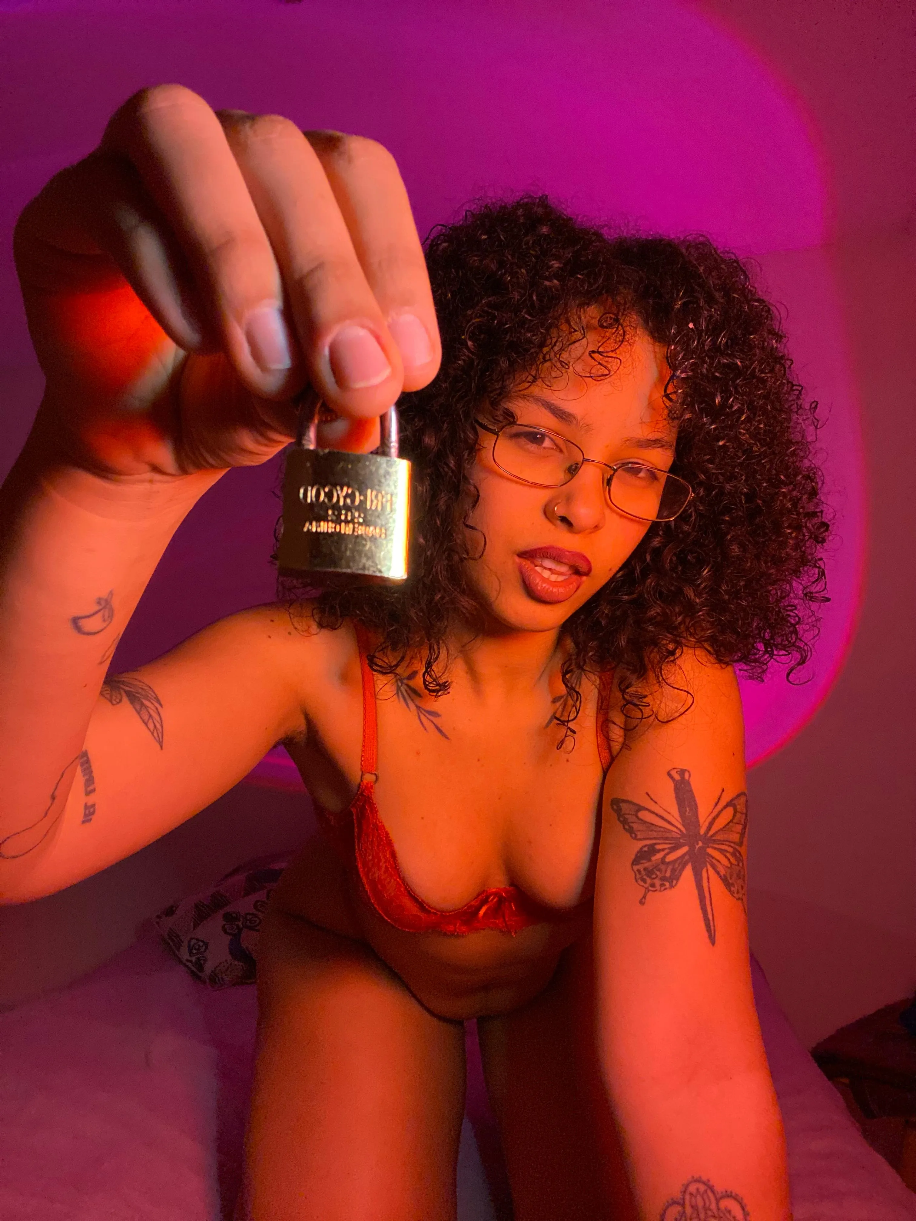 The only place I let you in… is the cage.