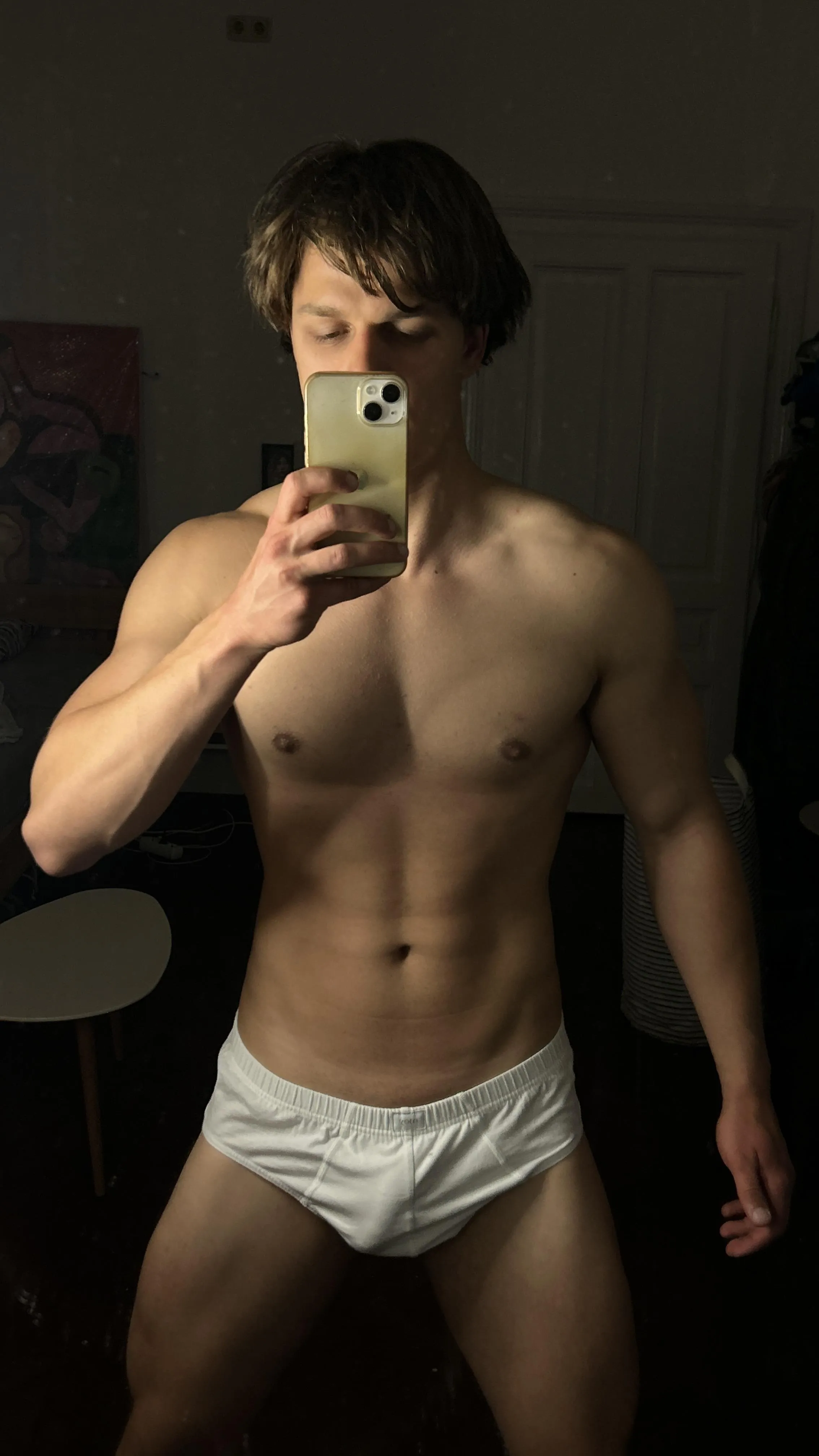 [20]Wanna take them off me?