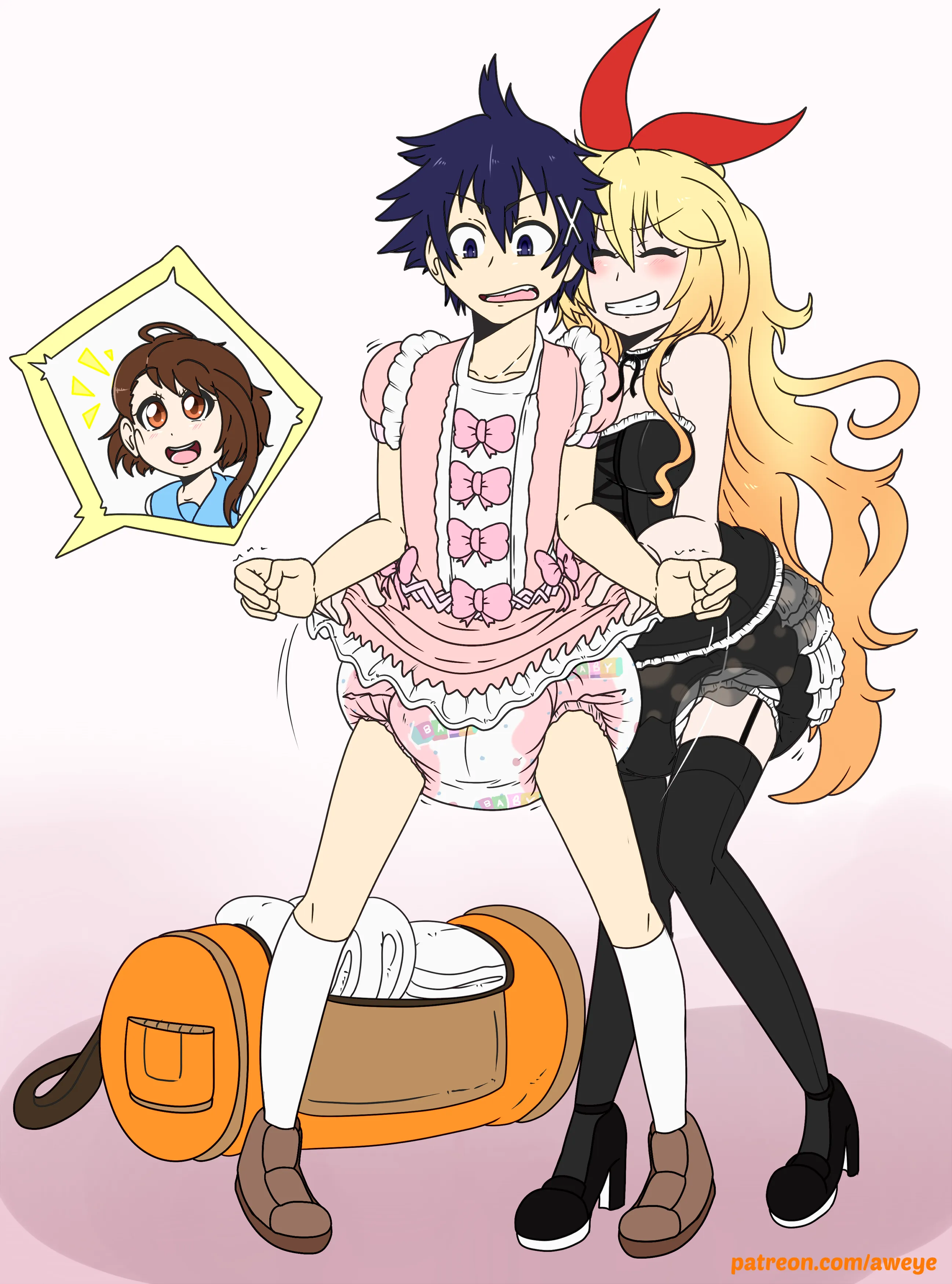 [Aweye] Two Maids Reporting for Duty!