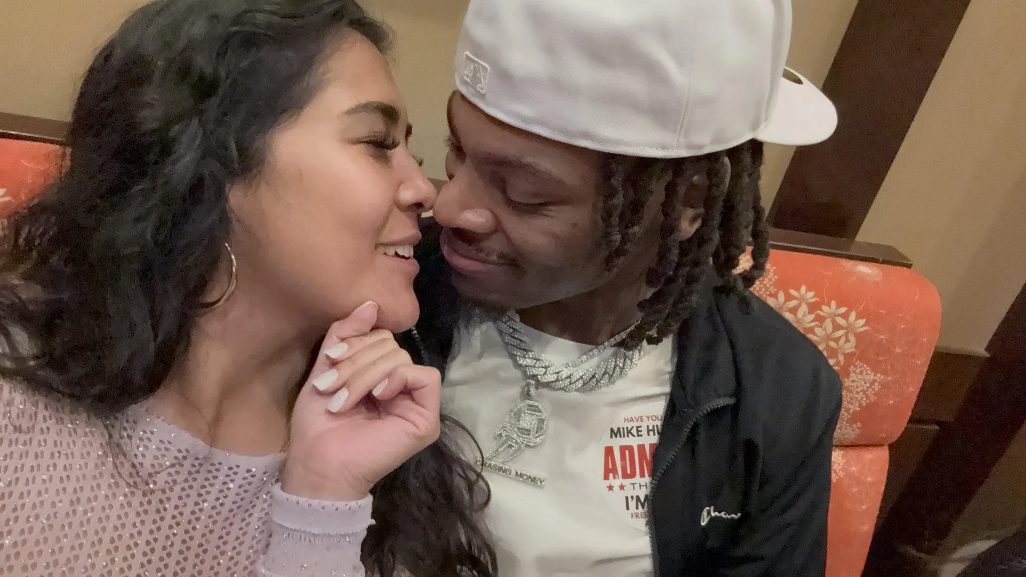 Black stranger sat with us and took control