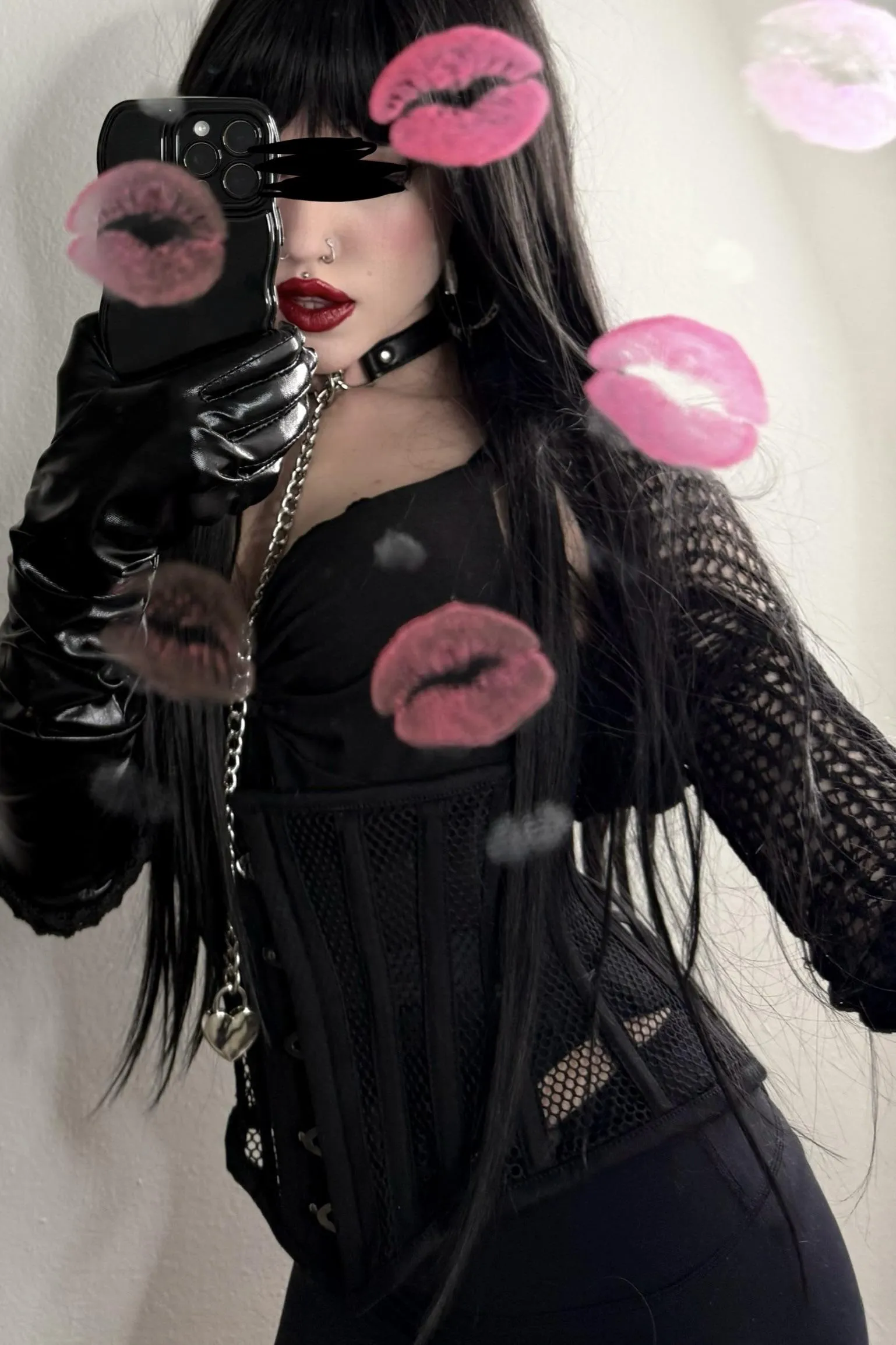 can’t help kissing my mirror