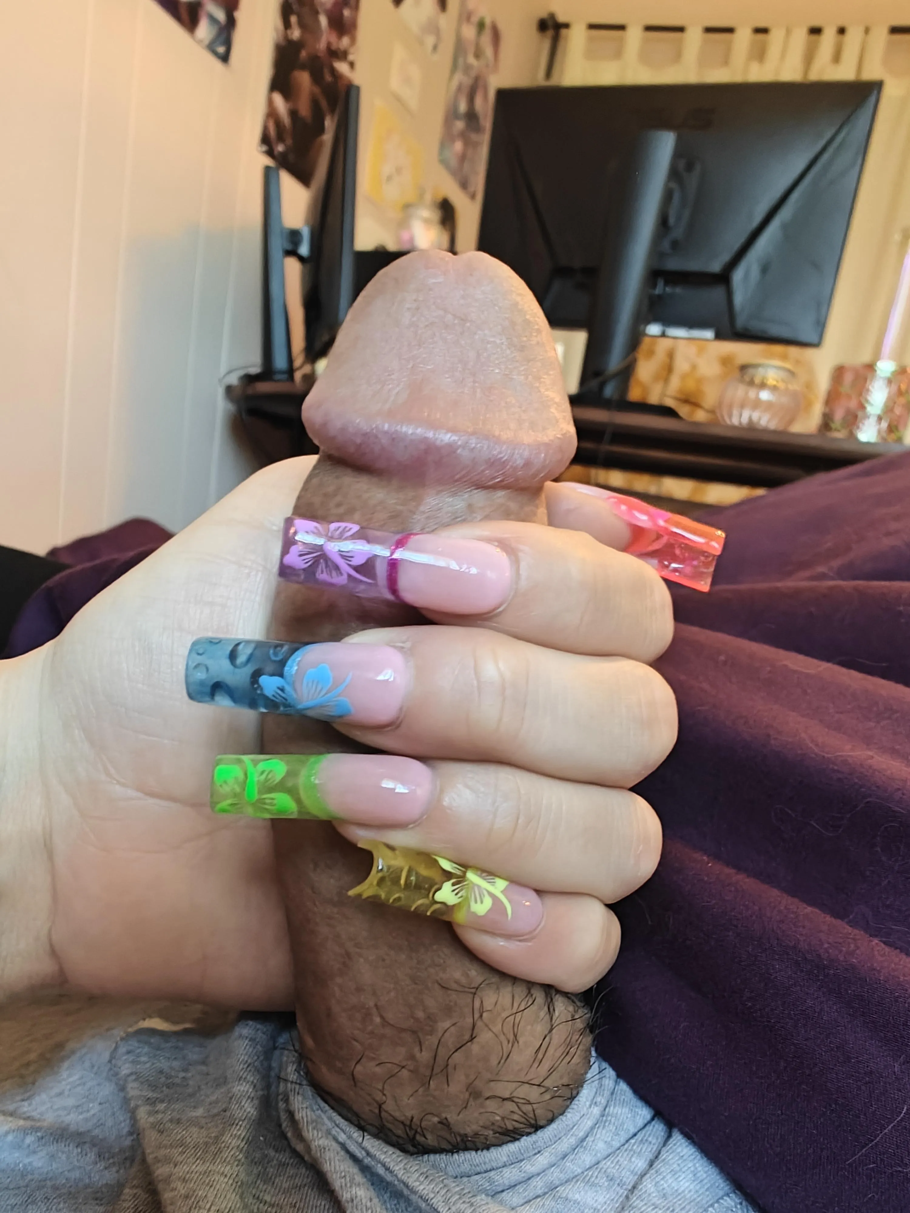 Colorful floral French