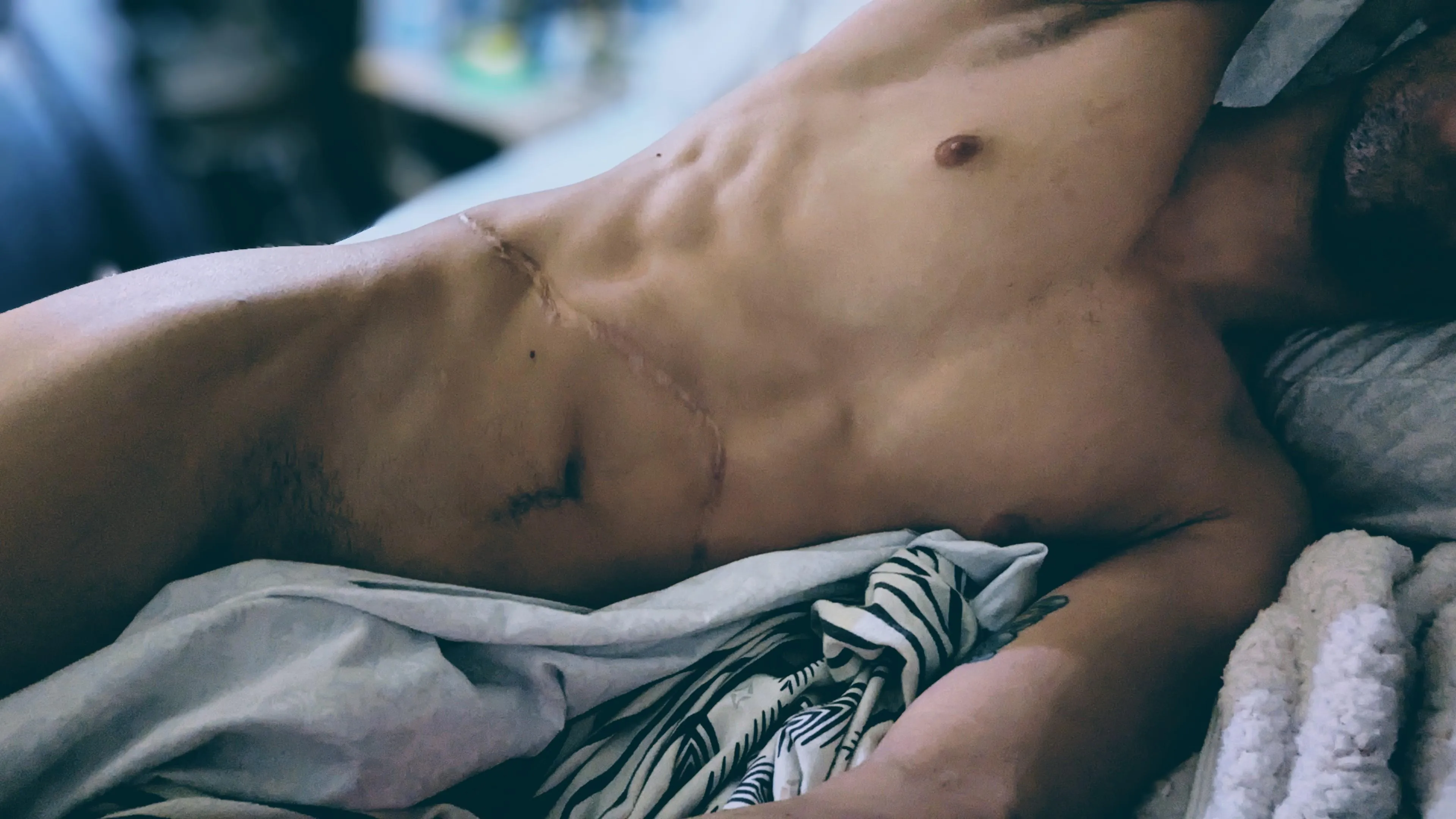 Come snuggle, promise to behave if you do.