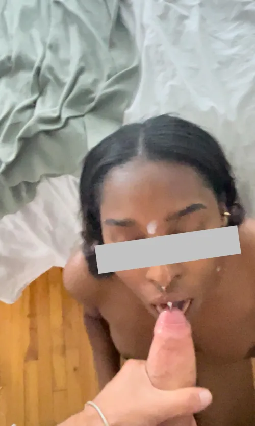 Cumslut swallow my load