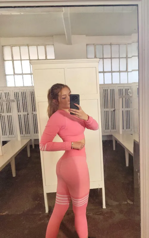 Here’s me in my gym fit