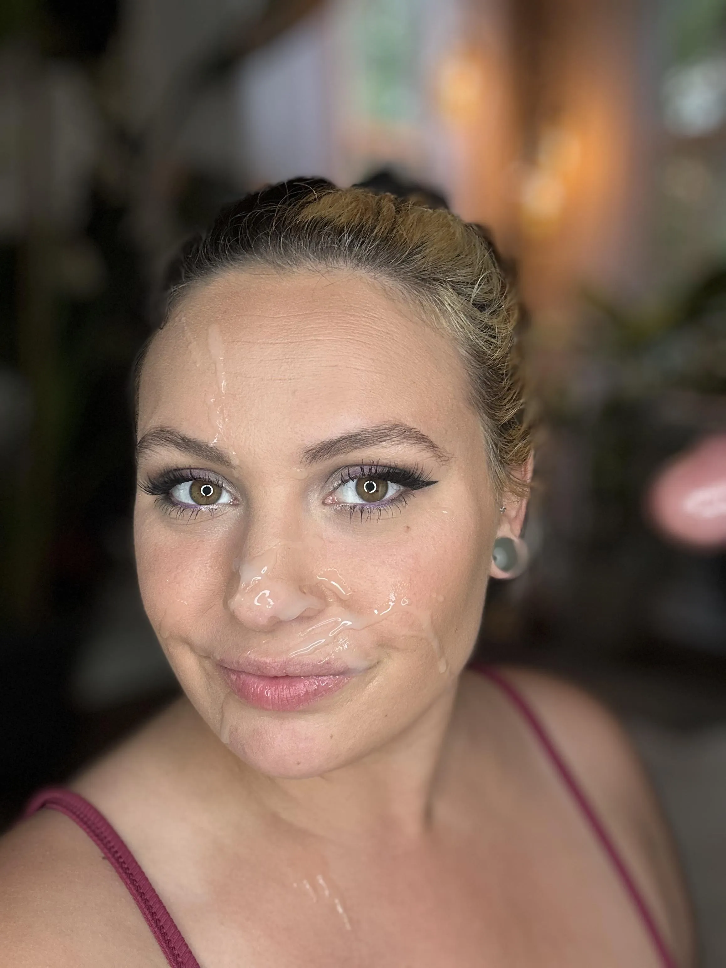 It’s a good day when I get covered in cum