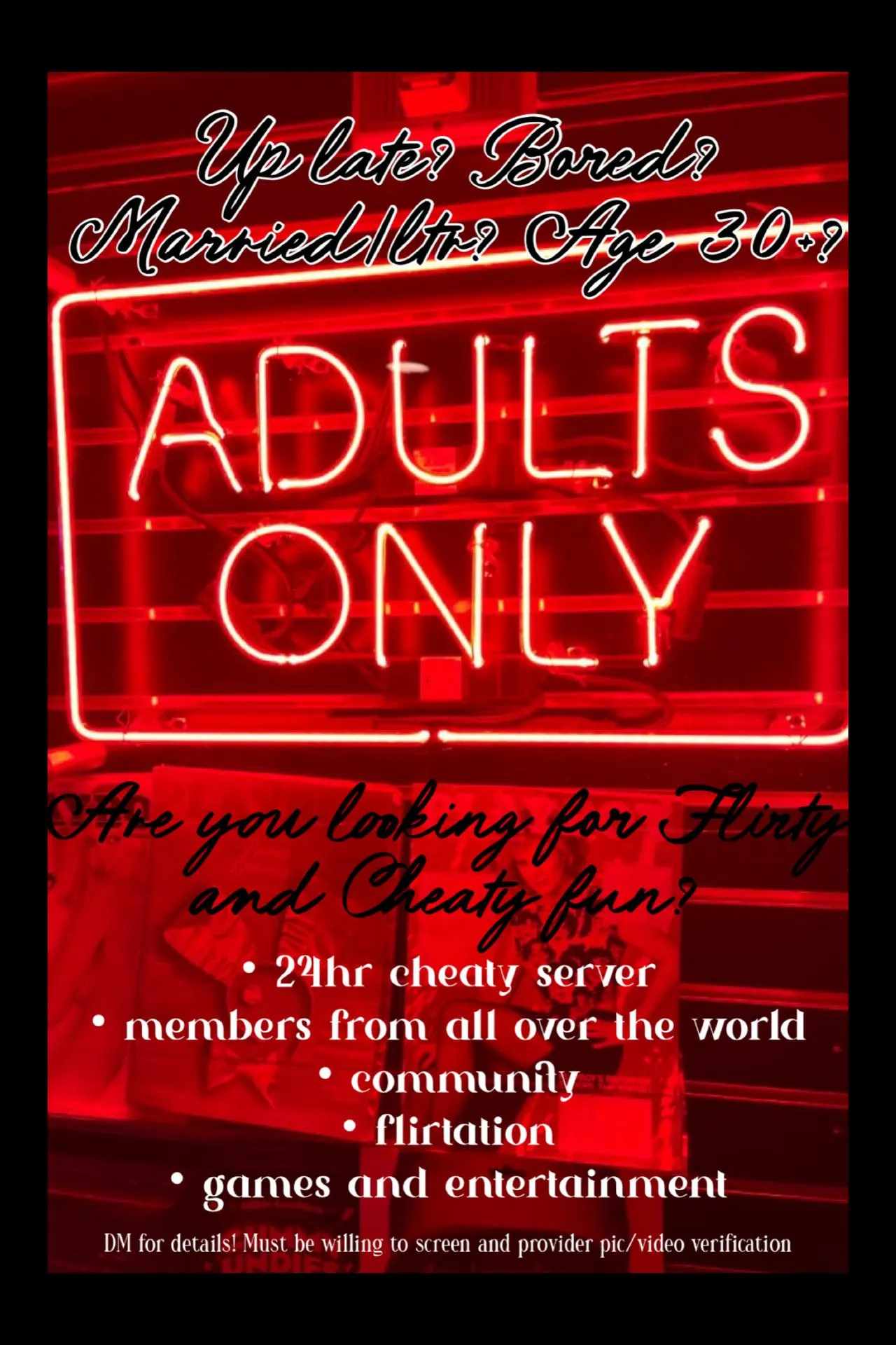 Join us for some late night shenanigans