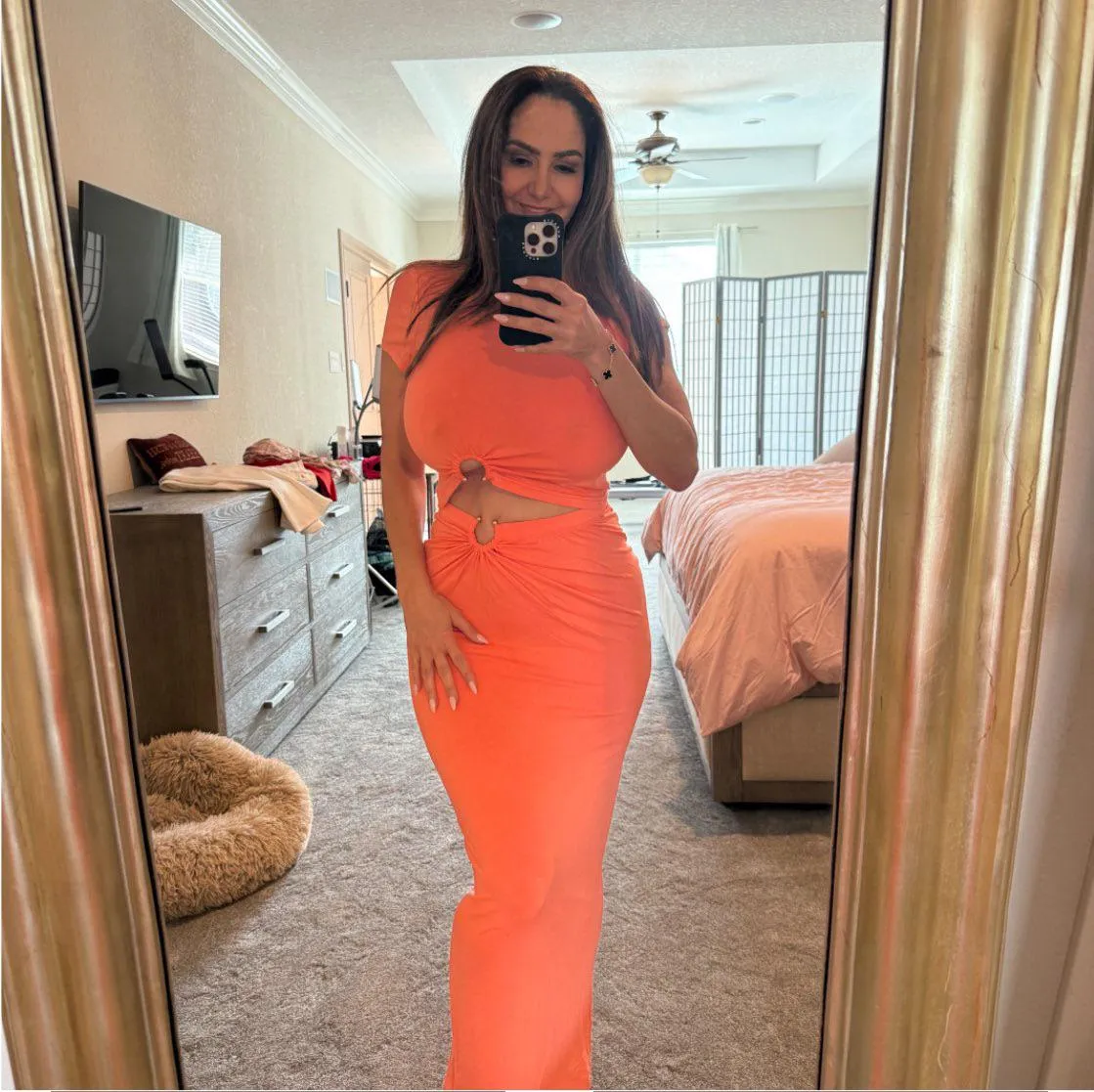 Orange Dress