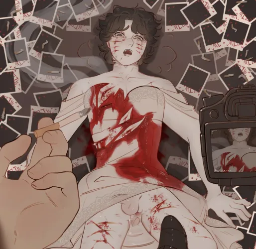 Overpaint of an old piece I made for u/DapperMayhaps with his character Milo!