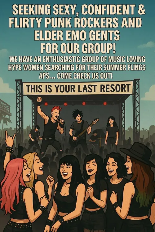 Punk rock Princess - seeking MEN! We are screening again. If we missed you last time, please message again!