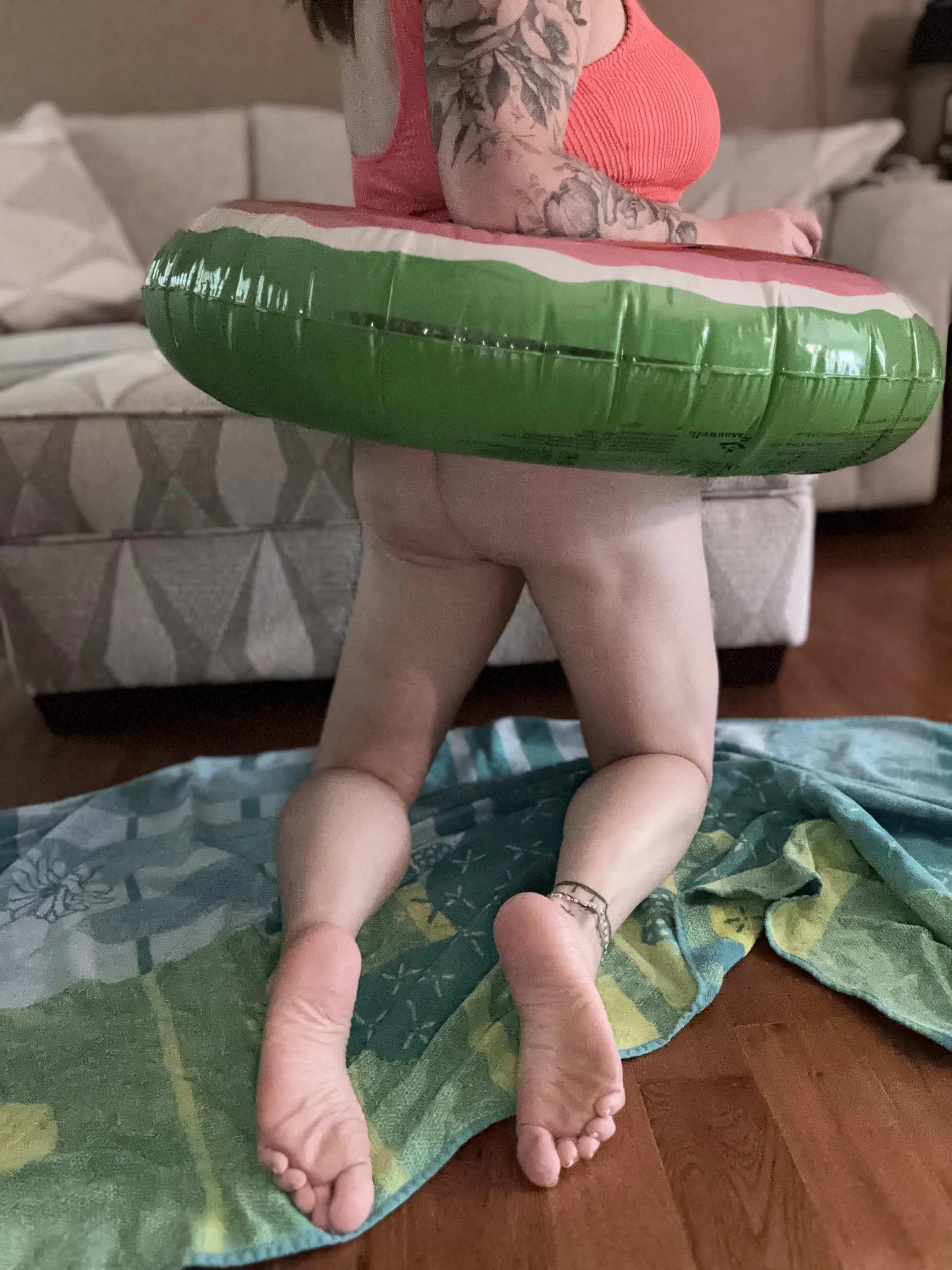 Ready to go swimming