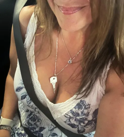 She is headed to girls night out