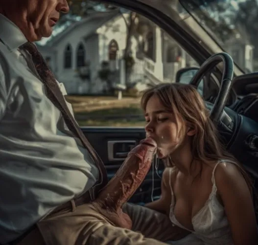 The real reason me and Daddy get to church early!