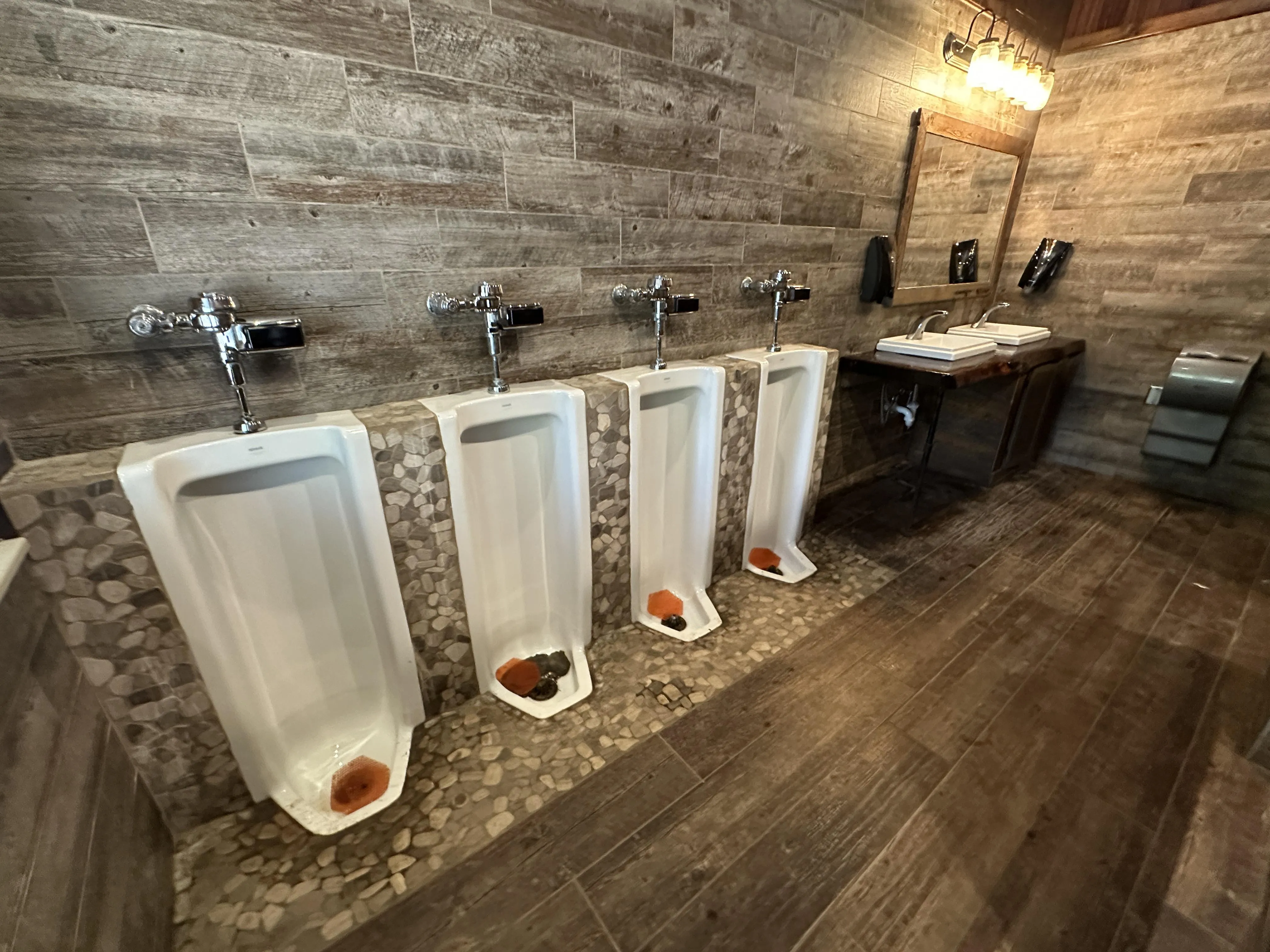 Urinals of the Chateau at Devil’s Lake State Park: Baraboo, Wisconsin