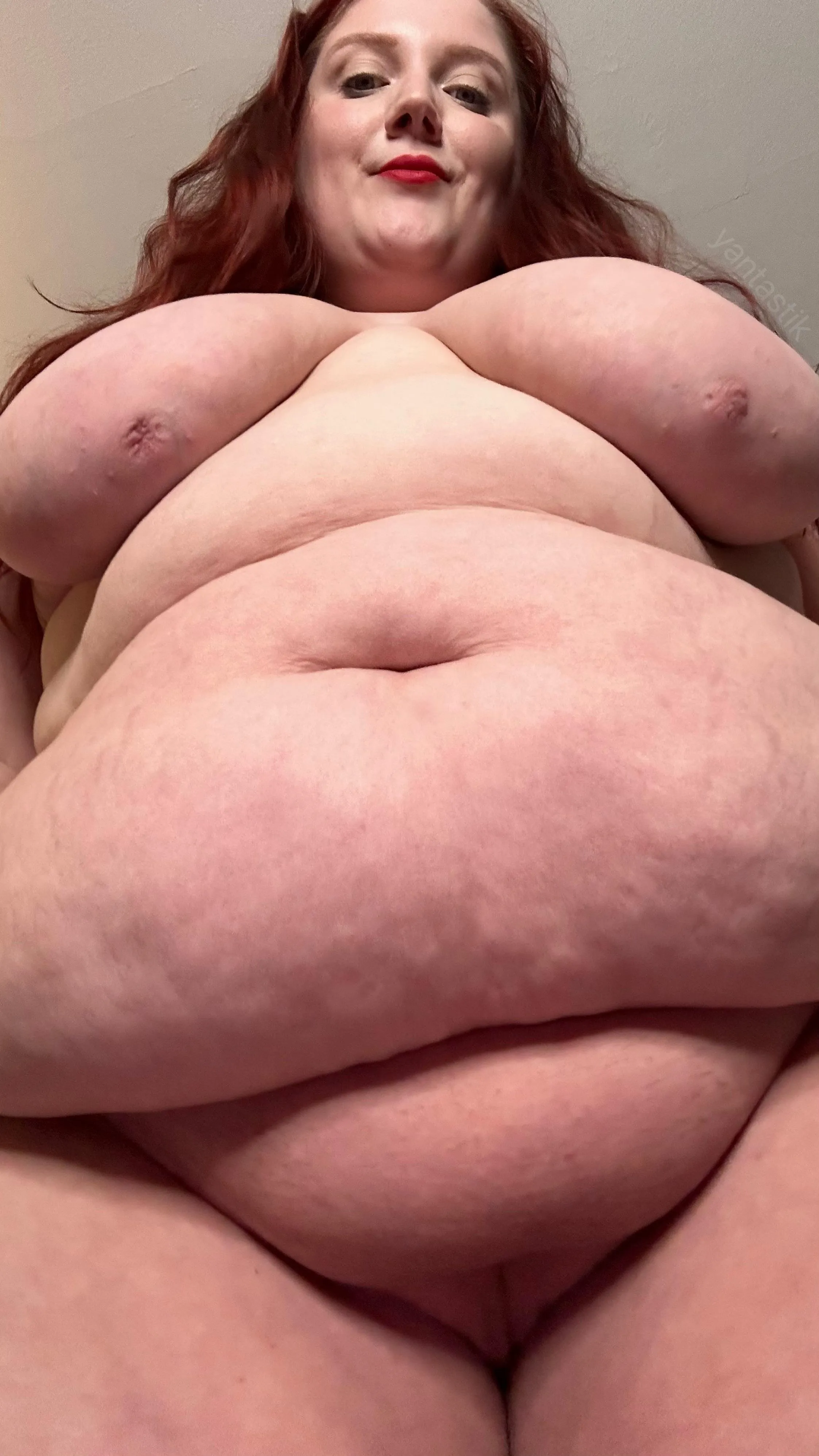 You don’t mind some belly cellulite right?