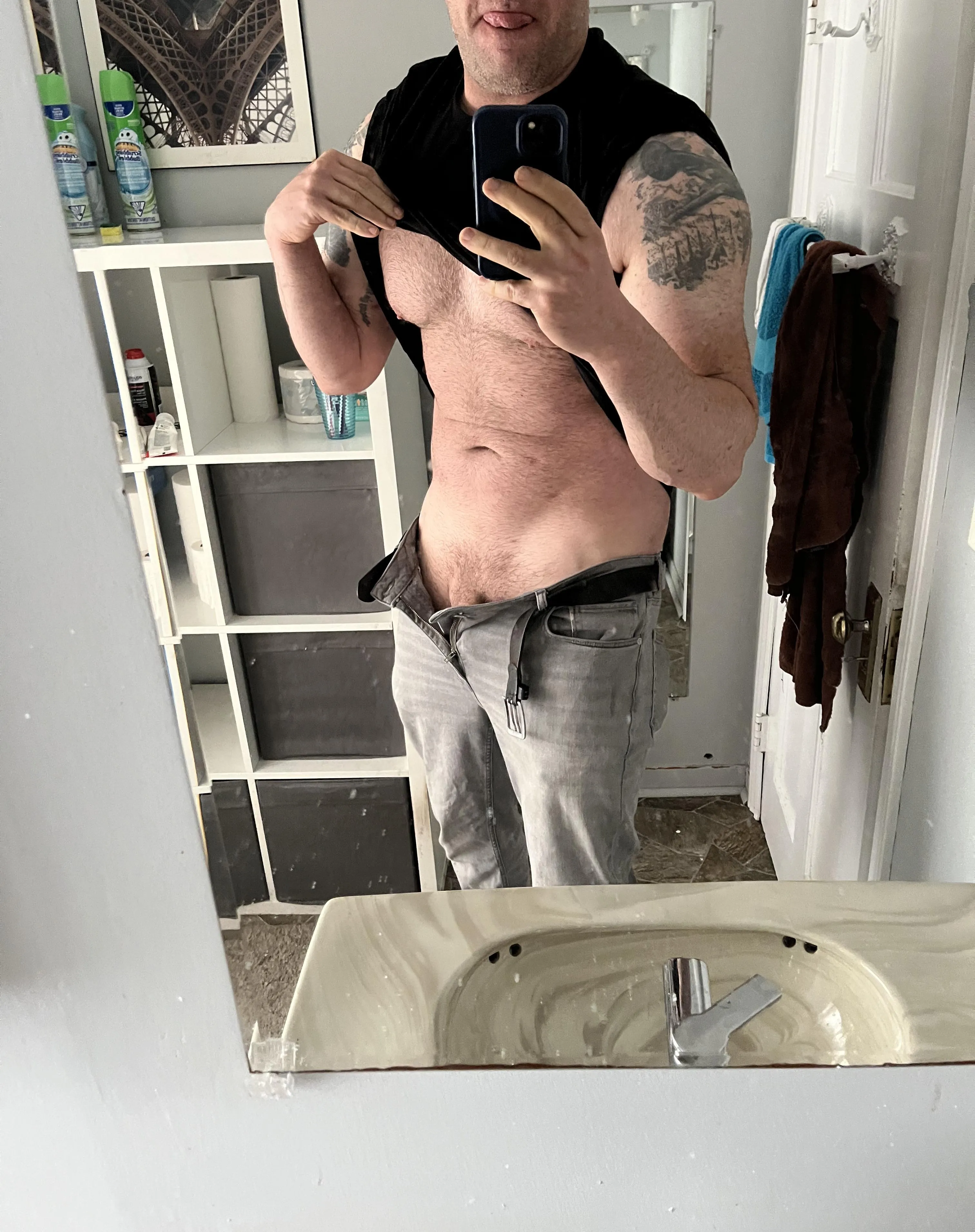 (44), 6’5. Come tell me to pull them down