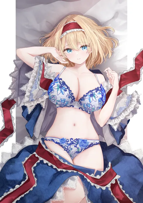 Alice in fancy lingerie [Touhou]