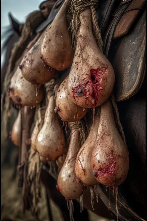 Colonel Chivingtons infamous trophy saddle