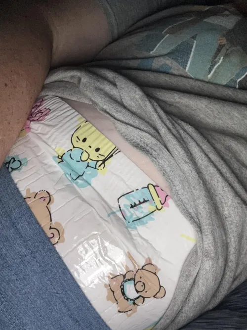 Diapered for the night