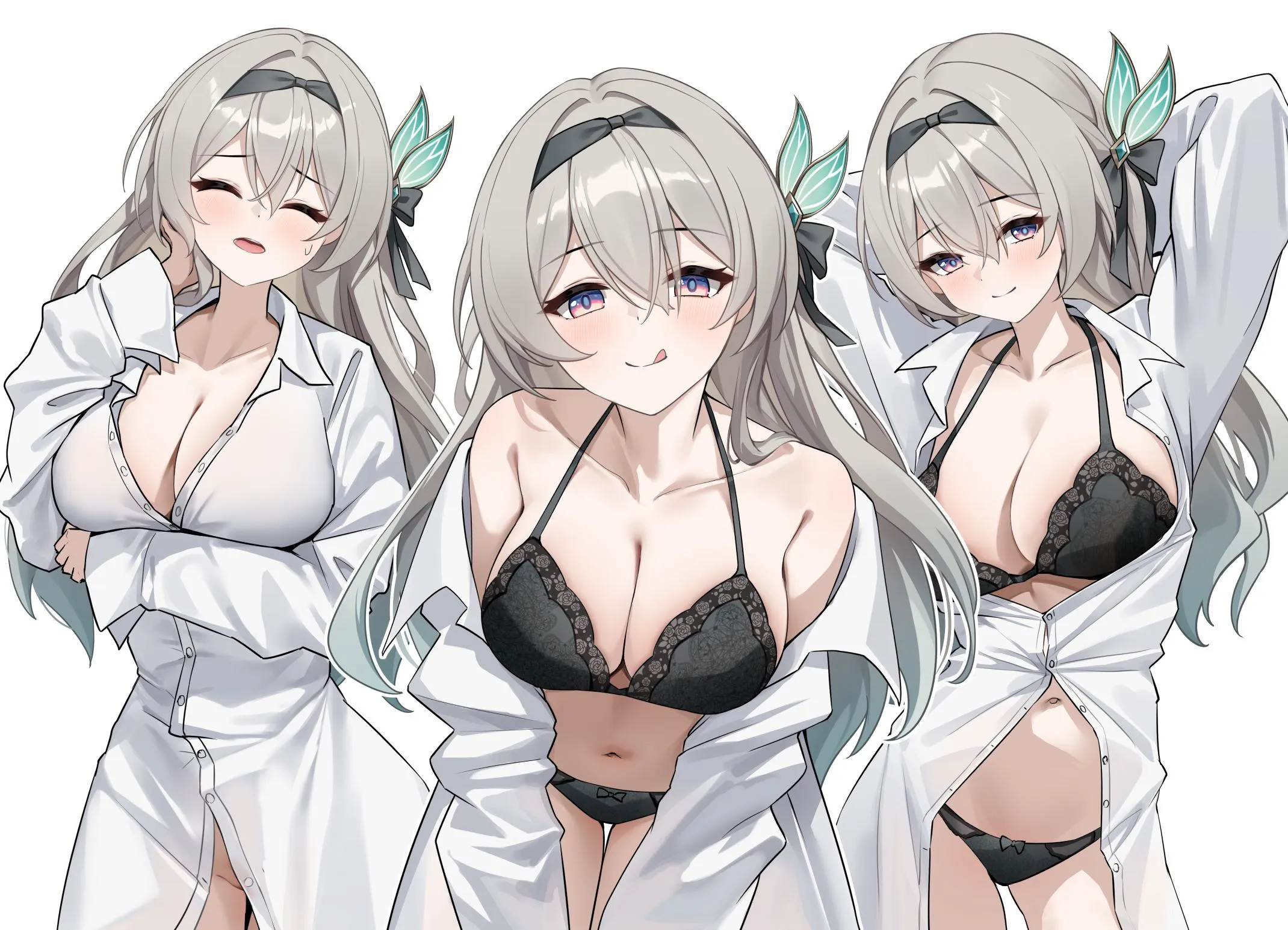 Different ways to wear a shirt