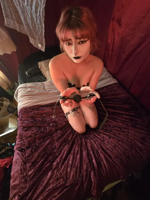 Do you want to see me gagged?