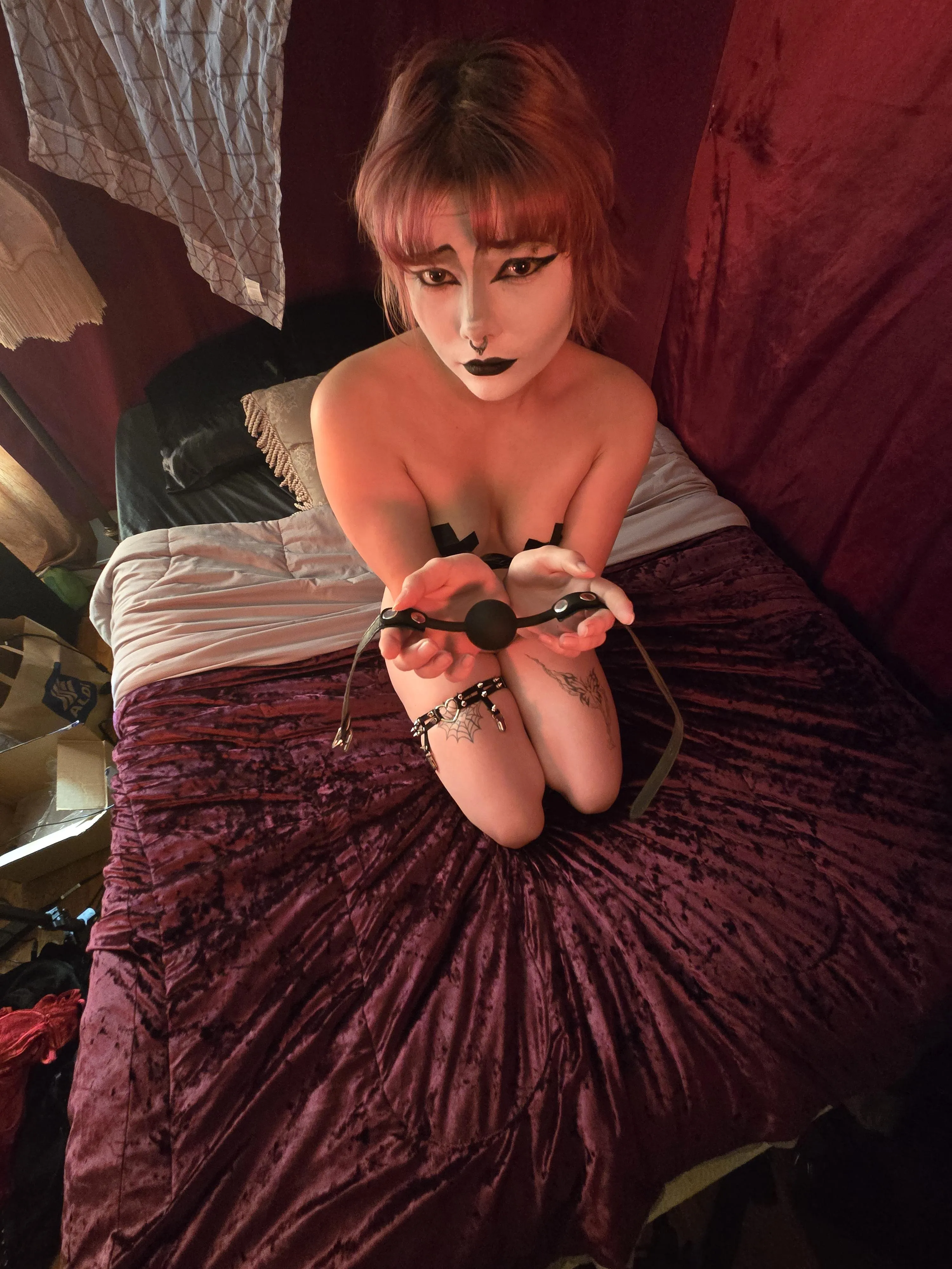 Do you want to see me gagged?